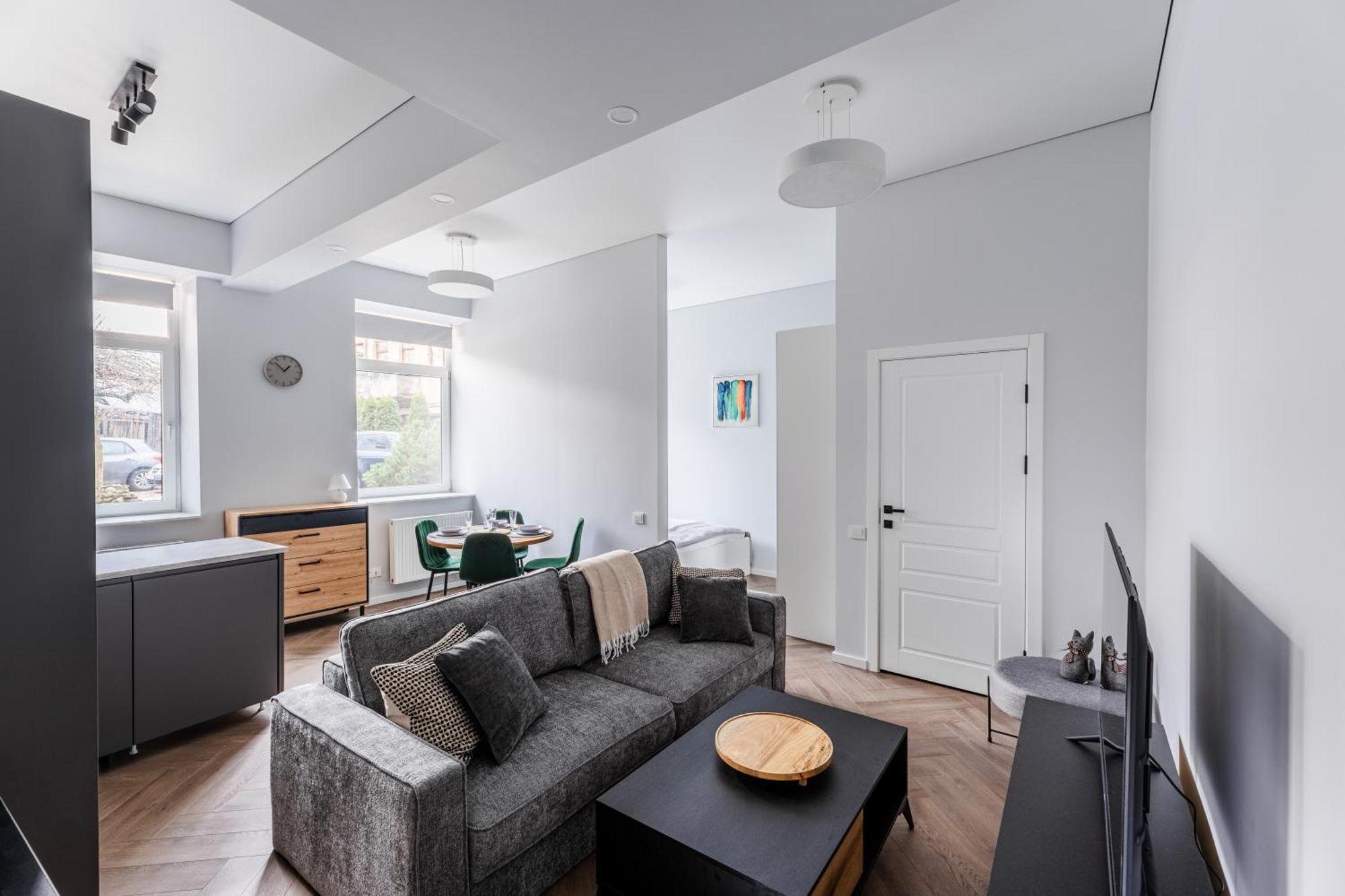 Modern Flat In Old Town Kaunas - Free Parking & Self Check-In Eksteriør bilde